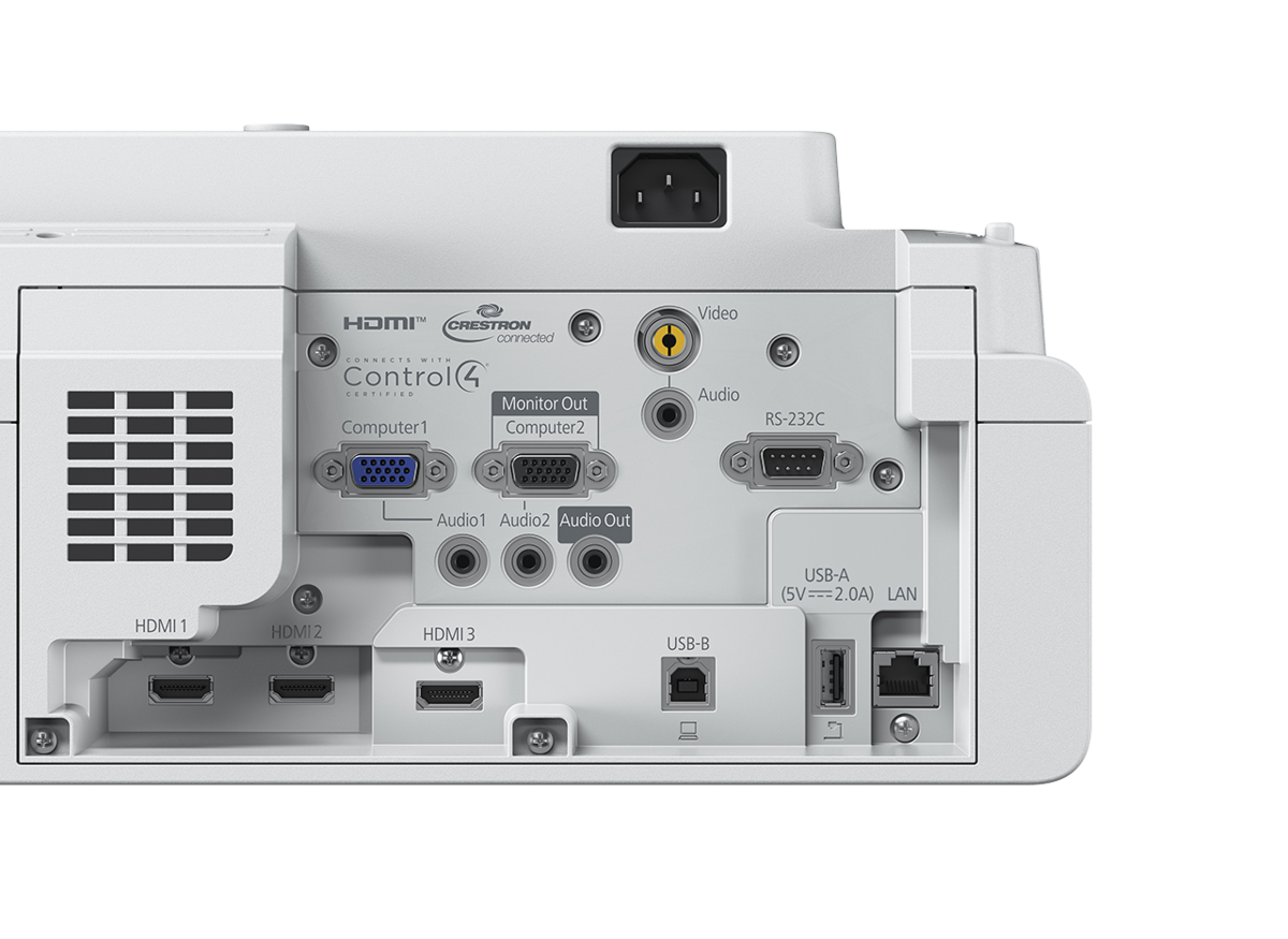 Epson EB-760W WXGA 3LCD 4100 Lumens Laser Projector (V11HA81080)