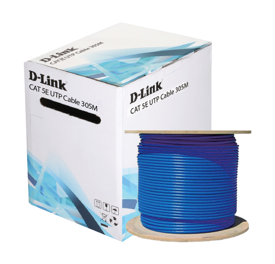 D-LINK NCB-5EUBLUR-305 CAT5e 25 AWG 0.45mm PVC 4.7mm UTP Cable