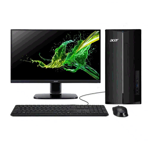 Acer Aspire TC-1785 14th Gen Intel Core i7 14700 8GB RAM 256GB SSD + 1TB HDD Intel UHD 770 Graphics Acer KA252Q EObi 24.5inch Monitor (DT.BLNSP.004)