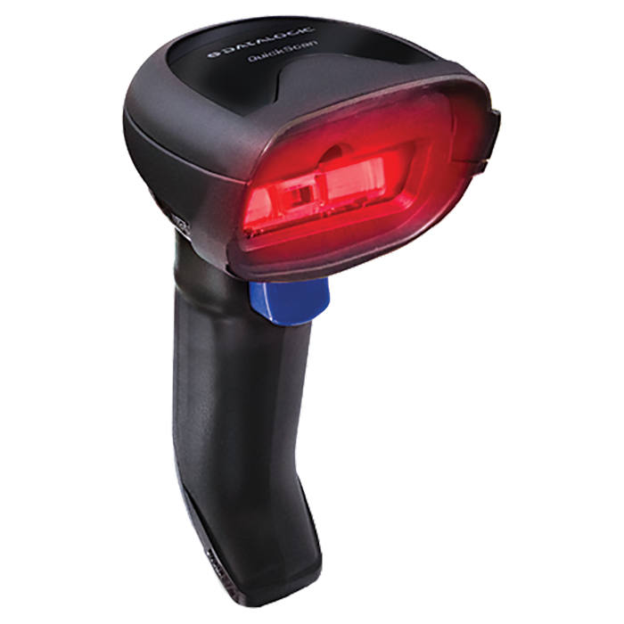 Datalogic QD2200 USB with Cable and stand 1D Handheld Barcode Scanner