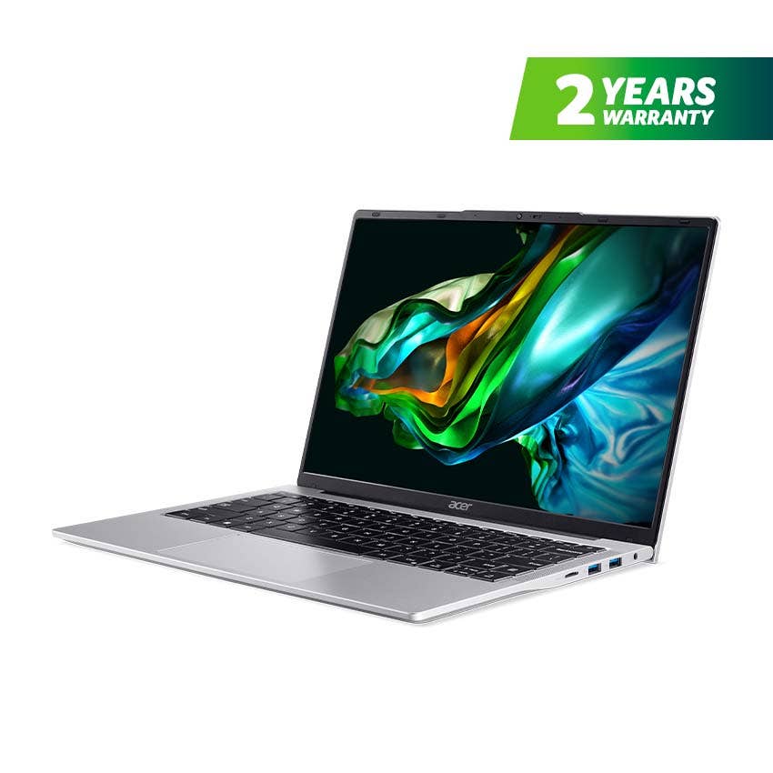 Acer AL14-32P-34RE 14inch Intel Core 3 N355 8GB RAM 512GB SSD Win 11 Home Natural Titanium (NX.D9ZSP.001)