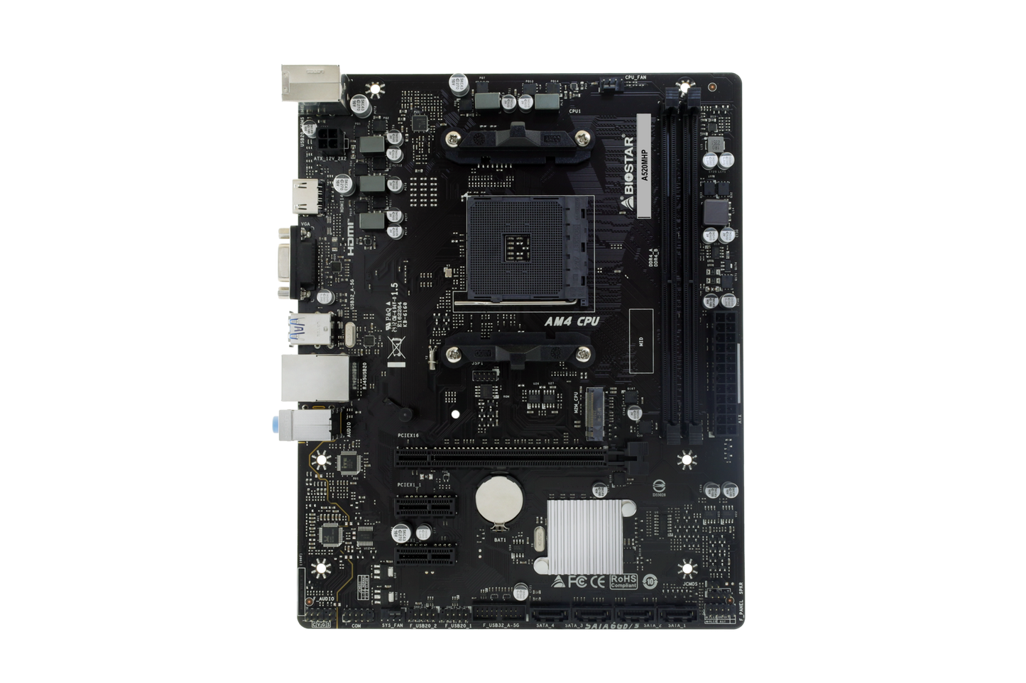BIOSTAR A520MHP Socket AM4 Motherboard