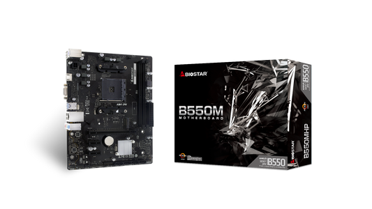 BIOSTAR B550MHP Socket AM4 Motherboard