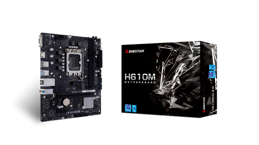 BIOSTAR H610MHC 2.0 Socket 1700 Motherboard