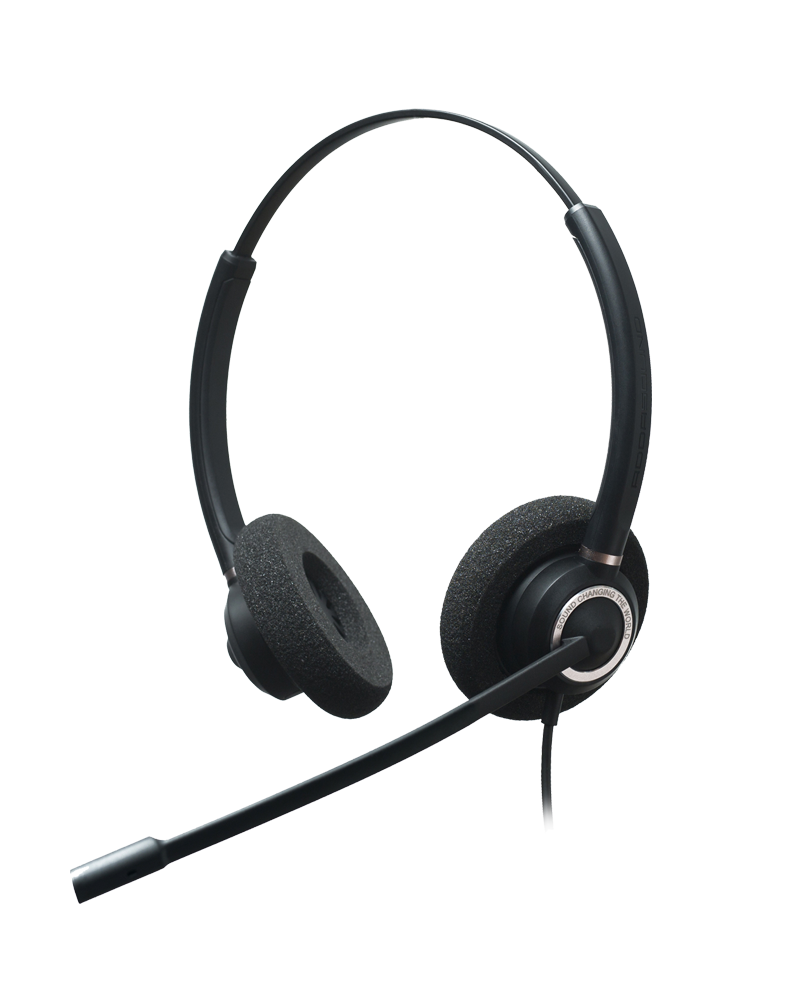 Addasound Crystal 2832 Wired Duo Headset (QD)