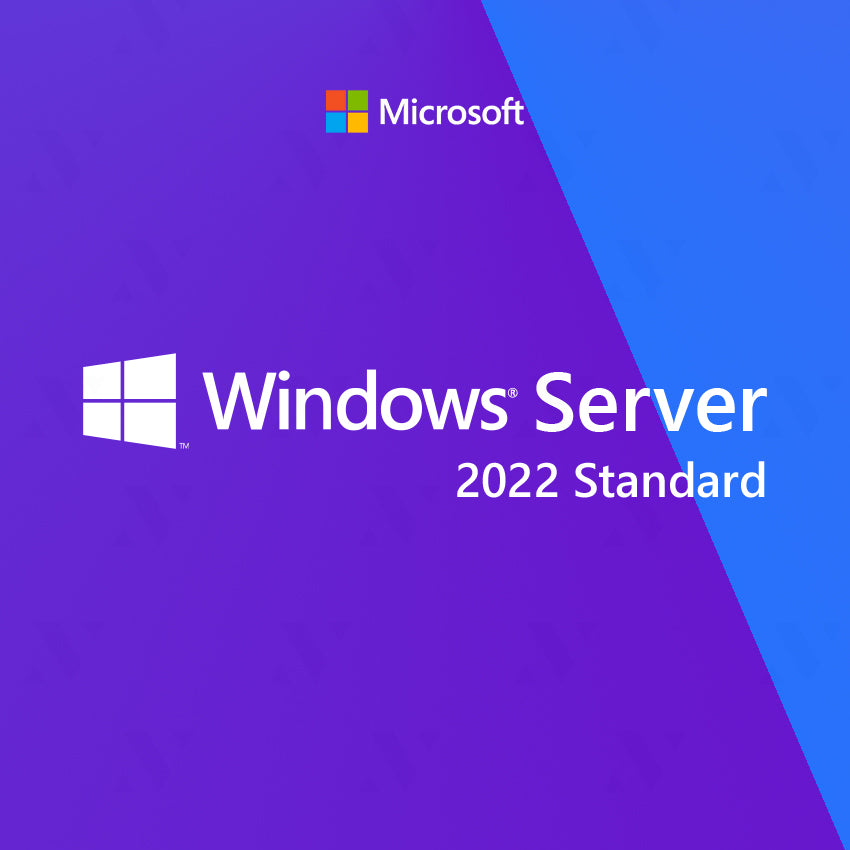 Microsoft Windows Server 2022 Standard - Base License with Media and key - 16 Core (OEM P73-08328)