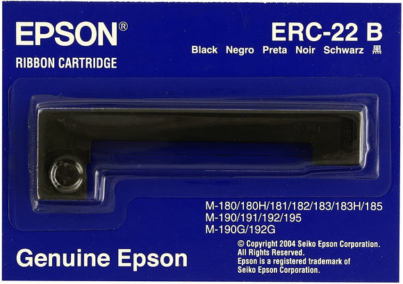 EPSON ERC-22 (B) Ribbon Cassette (replace ERC-40 ) (C43S015358) ERC-22 (B) Ribbon Cassette POS CONSUMABLES