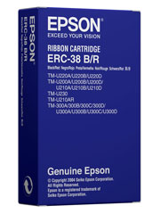 EPSON ERC-38(B) RIBBON CASSETTE 10 in 1 PACK-U220/U210 (C43S015377) RIBBON CASSETTE 10 in 1 PACK-U220/U210/U230/U325/U375/2 POS CONSUMABLES