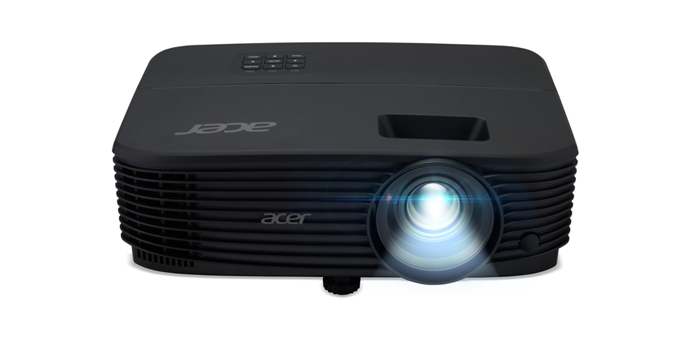 Acer X1123HP (MR.JSA11.007) 4,000 ANSI Lumens SVGA Contrast Ratio: 20,000:1 Lamp Life 6,000 Hours 3W Speaker HDMI AV In-Out USB Ctrl