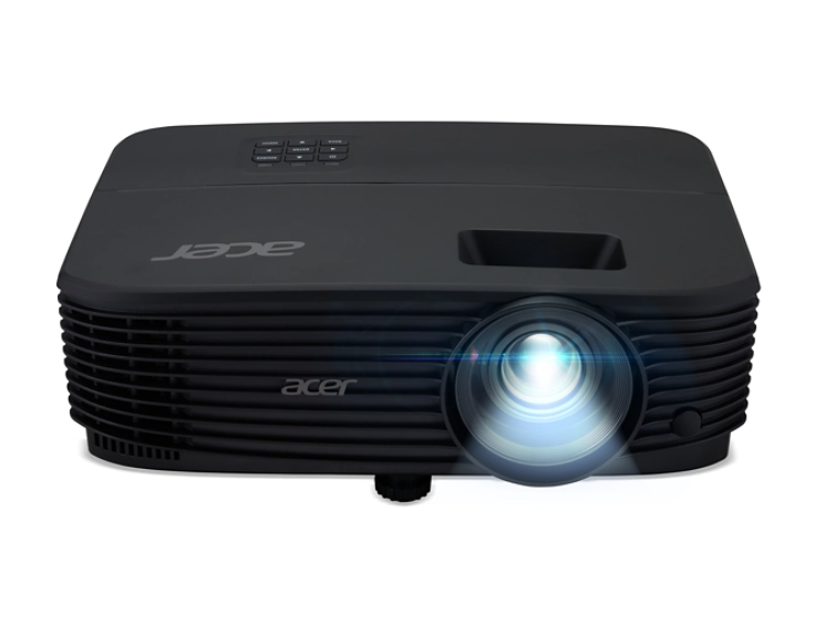 Acer X1229HP (MR.JUJ11.006) 4,500 ANSI Lumens XGA Contrast Ratio: 20,000:1 Lamp Life: 5,000 Hours 3W Speaker HDMI AV In-Out VGA USB Ctrl Warranty: 2-2-0