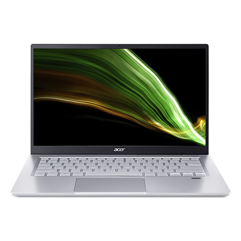 Acer Swift SF314-43-R4CP 14FHD Ryzen 5 5500U 8GB RAM 512 GB SSD AMD RadeonTM Graphics MS Office 2019 H&S Pure Silver