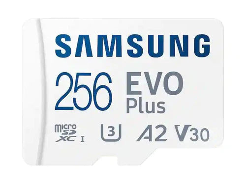 Samsung  EVO Plus (MB-MC256KA/APC) 256GB MICRO SD EVO PLUS V5 NAND CLASS 10 W/ADAPTER SAMSUNG
