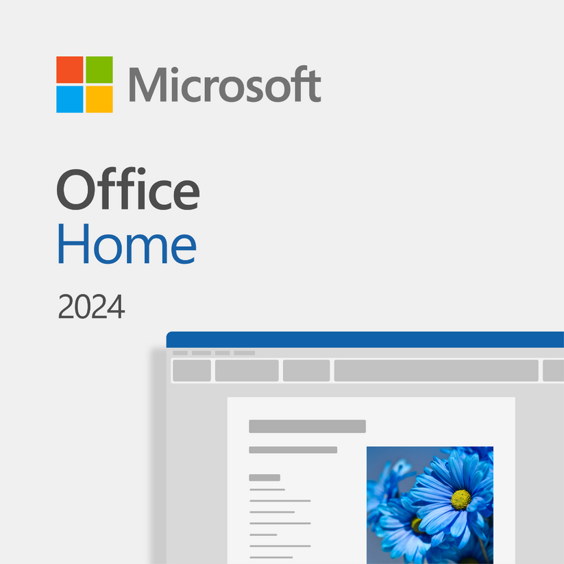 Microsoft Office Home 2024 All Lng APAC EM Retail Online ESD (EP2-06796)