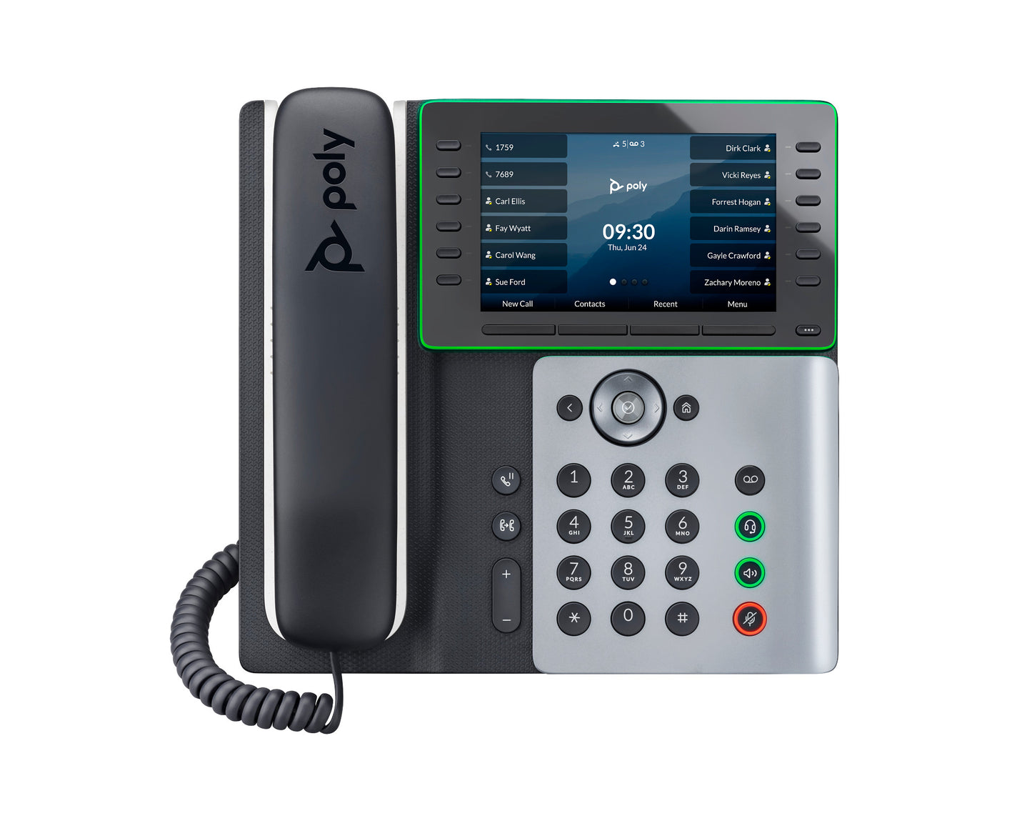 Poly Edge E500 IP Phone and PoE-enabled [NI]  (82M94AA)