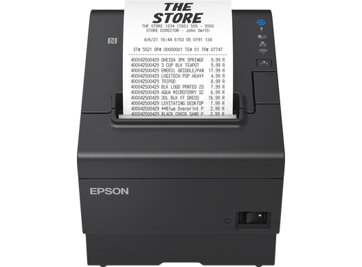 Epson T88VII (C31CJ57512) USB+Ethernet SO1 ANK PS-190 Thermal Receipt Printer Black