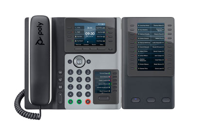 Poly Edge E400 IP Phone and PoE-enabled [NI] (82M93AA)