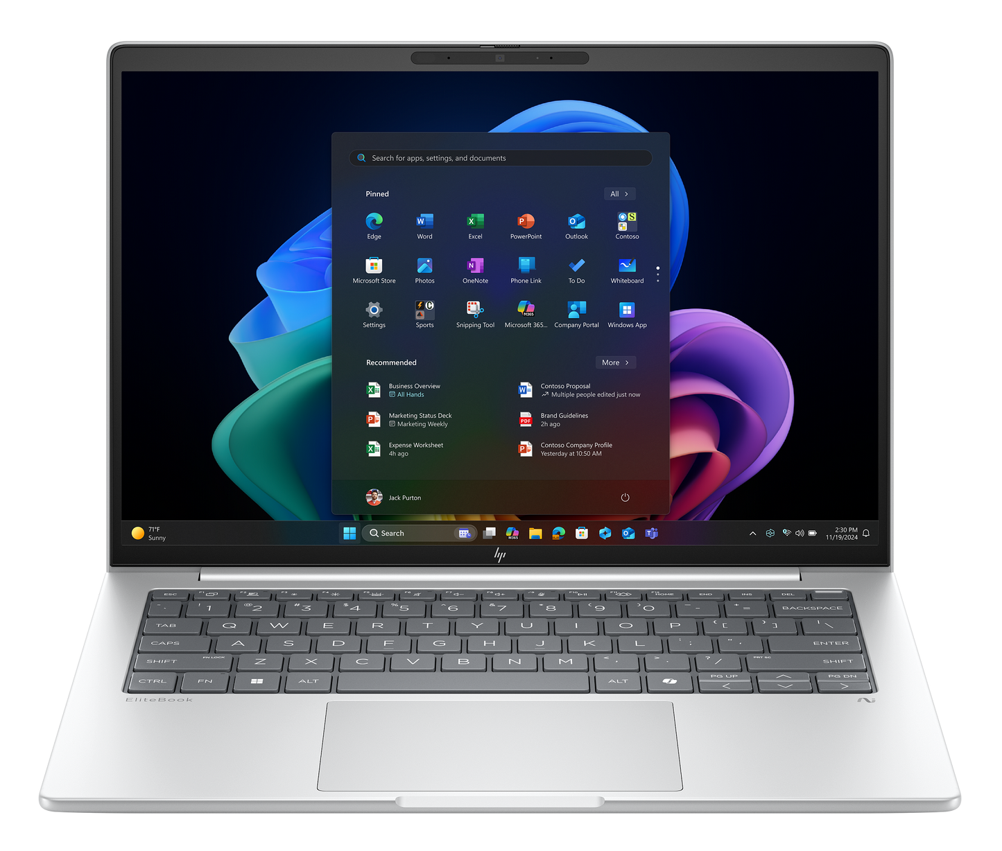 HP EliteBook 8 G1i 14" Next Gen AI PC Intel Core Ultra 5 228V 32GB RAM 512GB SSD Windows 11 Pro (D9ST0AT)