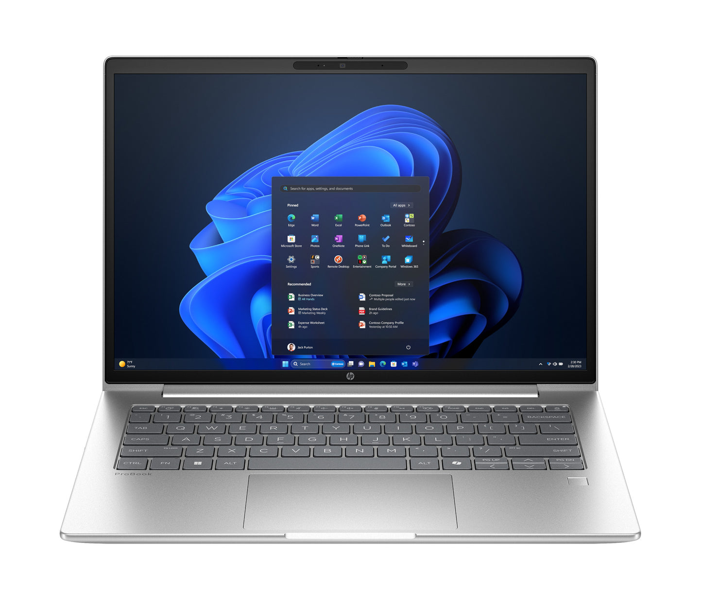 HP ProBook 4 G1i 14" Intel Core Ultra 7 255U 32GB RAM 1TB SSD Windows 11 Pro (D63Z4PT)