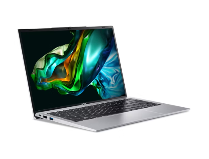 Acer Aspire Lite AL14-51M-57H1 14Inch IPS Core i5-1235U 8GB RAM 512GB SSD Windows 11 Home Pure Silver