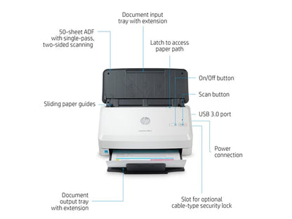 HP ScanJet Pro 2000 s2 (6FW06A) Sheet-feed Scanner