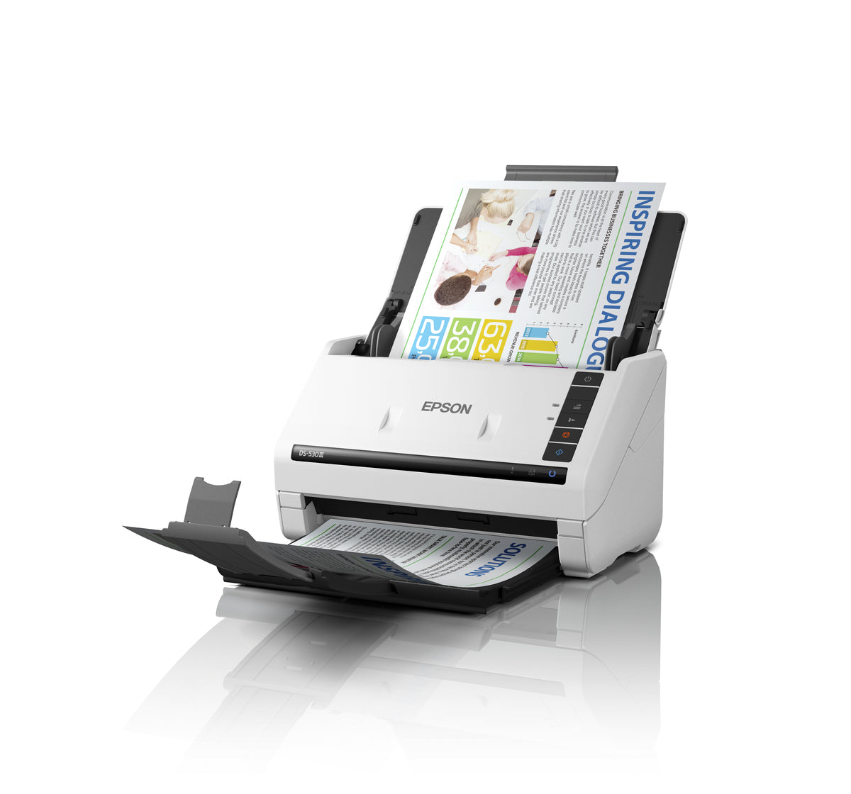 Epson WorkForce DS-530III A4 Duplex Sheet-fed Document Scanner (B11B286501)