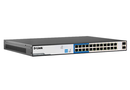 D-Link DGS-F1026P-E 24GE PoE + 2 SFP Ports 250m PoE Switch