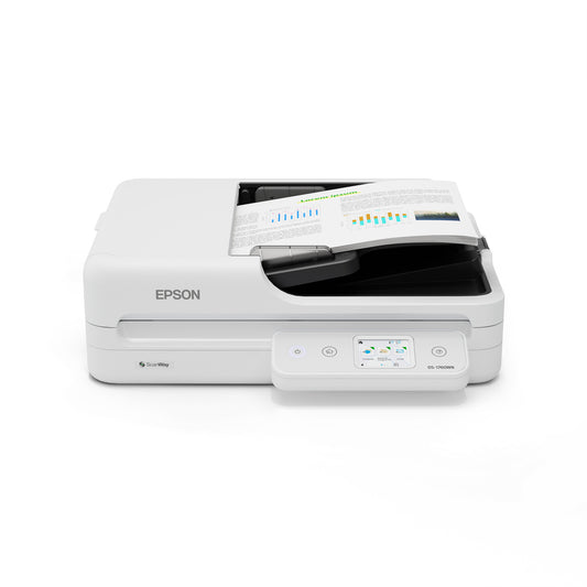 Epson WorkForce DS-1760WN Flatbed Document Scanner with Duplex ADF (B11B274501)