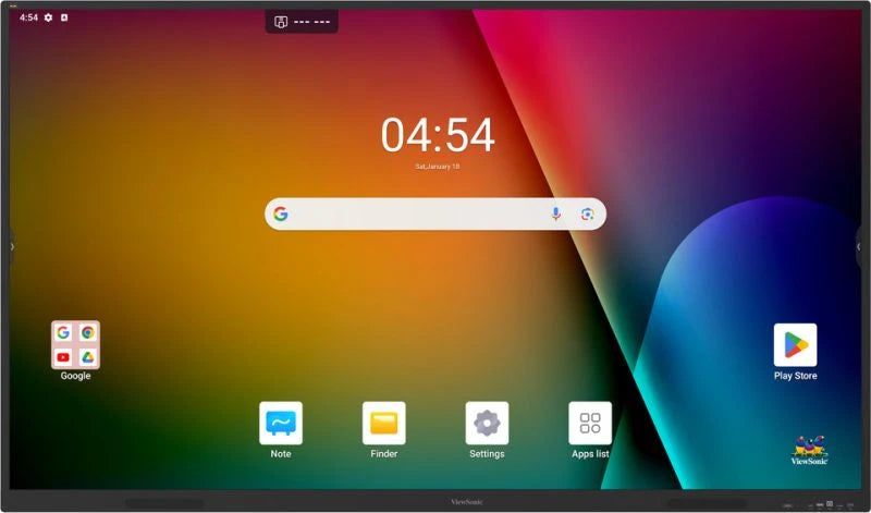 ViewSonic ViewBoard IN7503-1C Google Certified EDLA ViewBoard 75” 4K Interactive Display