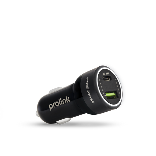 Prolink PCC24501-BLK 51W USB 2-Port Car Charger