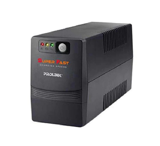 Prolink PRO1250SFC 1200VA 超高速充電ラインインタラクティブ UPS（AVR 内蔵）