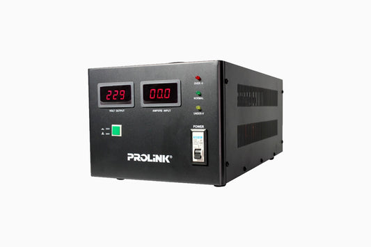 Prolink PVS1001AD 1KVA サーボモーター制御 AVR デジタルディスプレイ付き