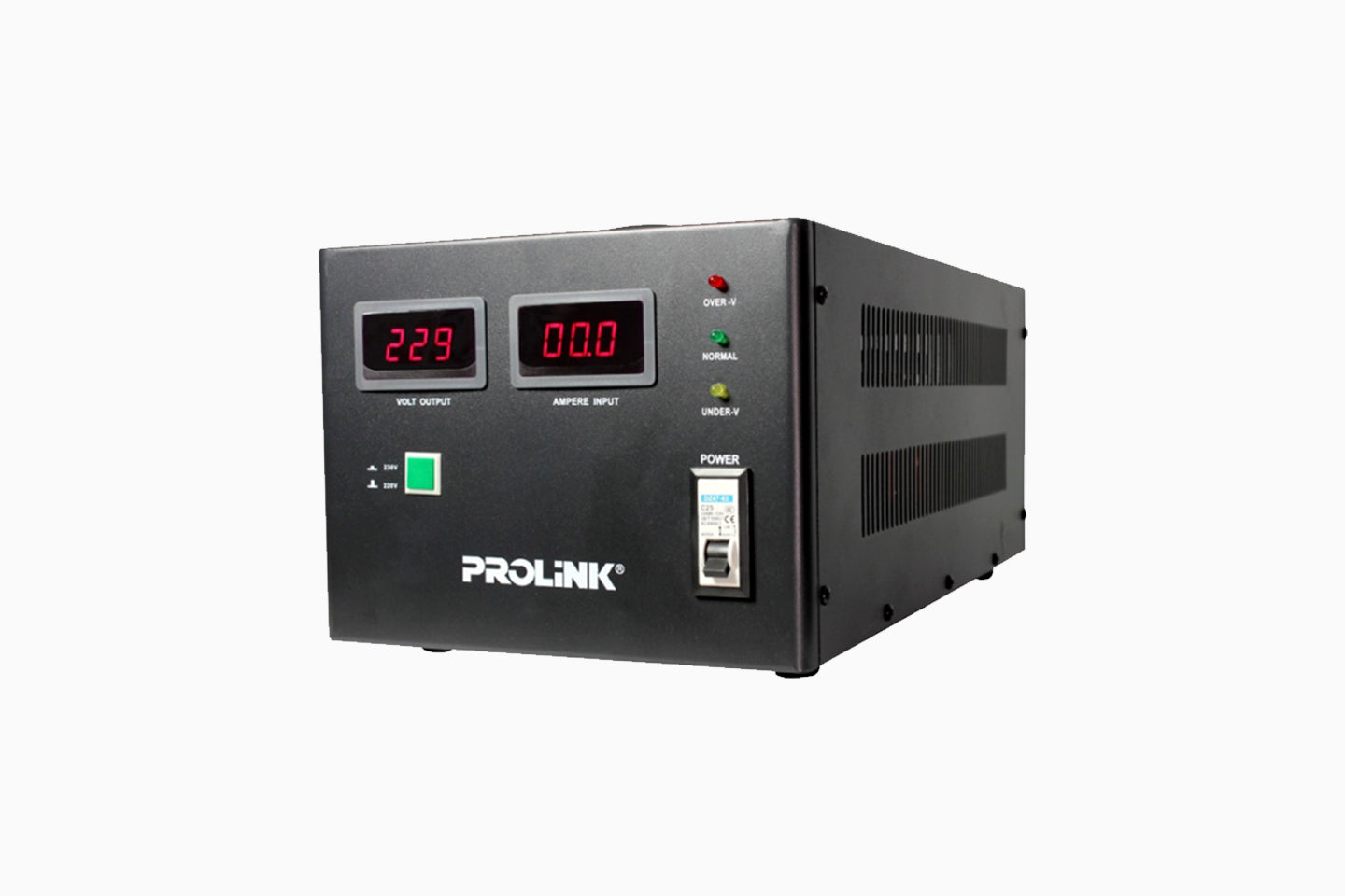 Prolink PVS3001CD 3KVA Servo Motor Controlled AVR with Digital Display