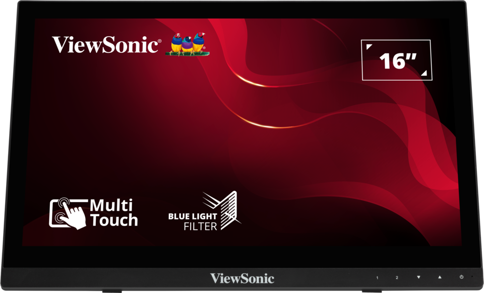 ViewSonic TD1630-3 16" 10-point Touch Screen Monitor