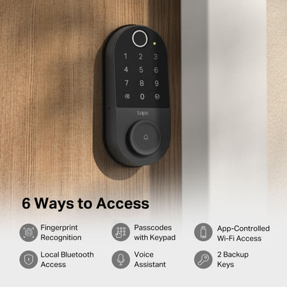 Tapo DL110 V2 Smart Wi-Fi Door Lock