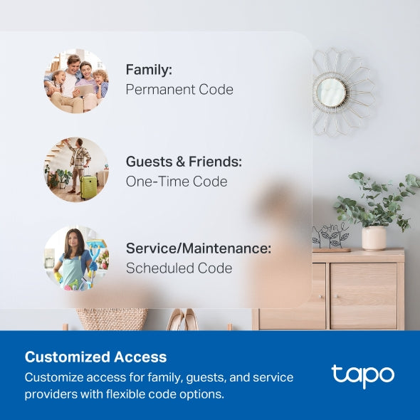 Tapo DL110 V2 Smart Wi-Fi Door Lock