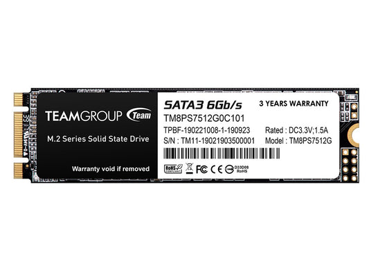 Team MS30 M.2 2280 512GB SATA SSD