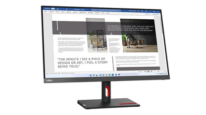 Lenovo ThinkVision S27i-30 27" FHD (1920x1080) IPS Monitor (63DFKAR4WW)