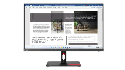 Lenovo ThinkVision S27i-30 27" FHD (1920x1080) IPS Monitor (63DFKAR4WW)
