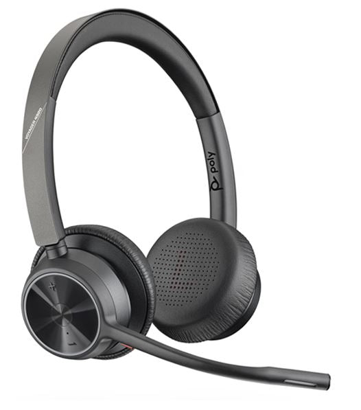 Poly VOYAGER 4320 UC,V4320-M C (COMPUTER & MOBILE) USB-A, STEREO BLUETOOTH HEADSET