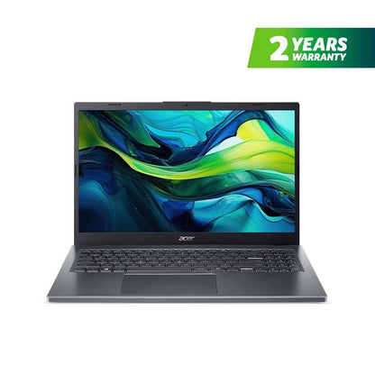 Acer A15-51M-56E2 15.6 Inch Intel Core 5 120U 512GB SSD 8GB RAM Windows 11 Home Steel Gray