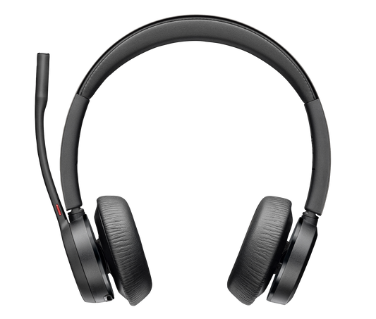 Poly Voyager 4320 UC Stereo USB-A Headset +BT700 USB-A Adapter +Charging Stand (77Y99AA)