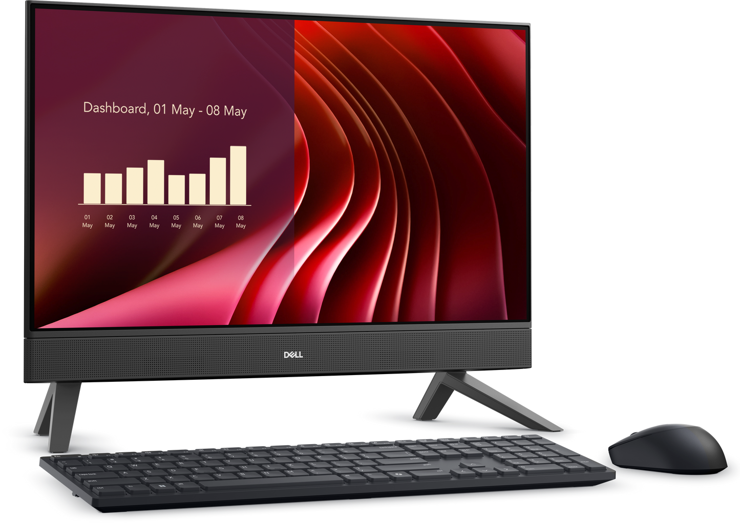 Dell 24 All-in-One EC24250 Intel Core i5‑1334U 8GB RAM 512GB SSD 23.8" FHD NT Windows 11 Home