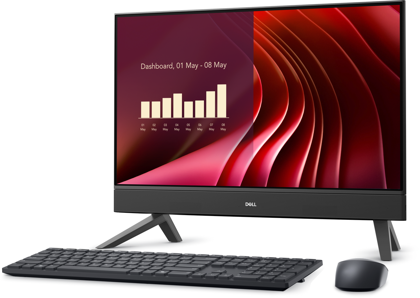 Dell 24 All-in-One EC24250 Intel Core i5‑1334U 8GB RAM 512GB SSD 23.8" FHD NT Windows 11 Home