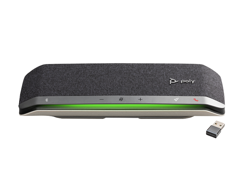Poly Sync 40+ USB-A USB-C Speakerphone +BT700 USB-A Adapter (772C5AA)