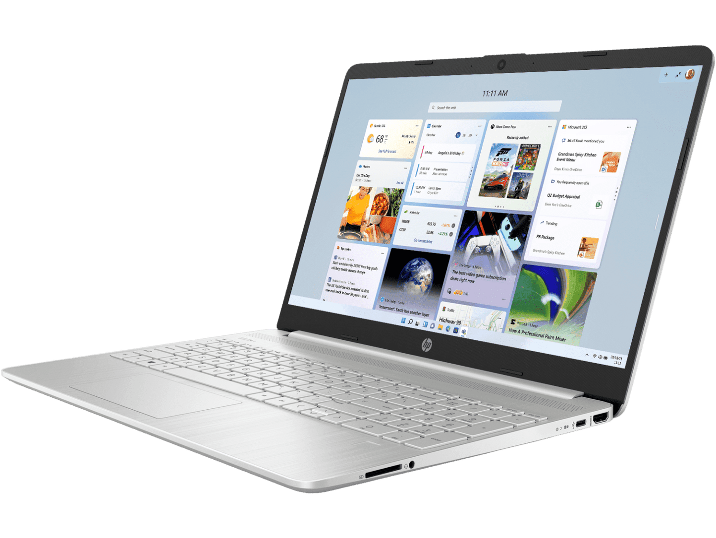 HP 15S-FQ5348TU 15.6 FHD Core i7-1255U - U15 16GB RAM 512GB SSD Intel Iris Xe Win 11 Natural Silver