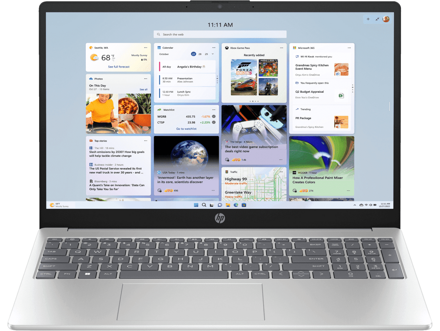 HP 15-fr0037TU (BX8U7PA) 15.6FHD Intel Core i5-13420H 16GB RAM 512GB SSD Windows 11 Home Natural Silver