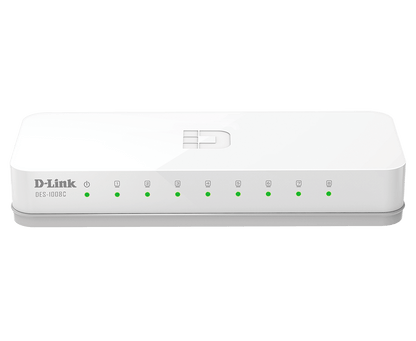 D-Link DES-1008C 8-Port 10/100 Mbps Unmanaged Switch