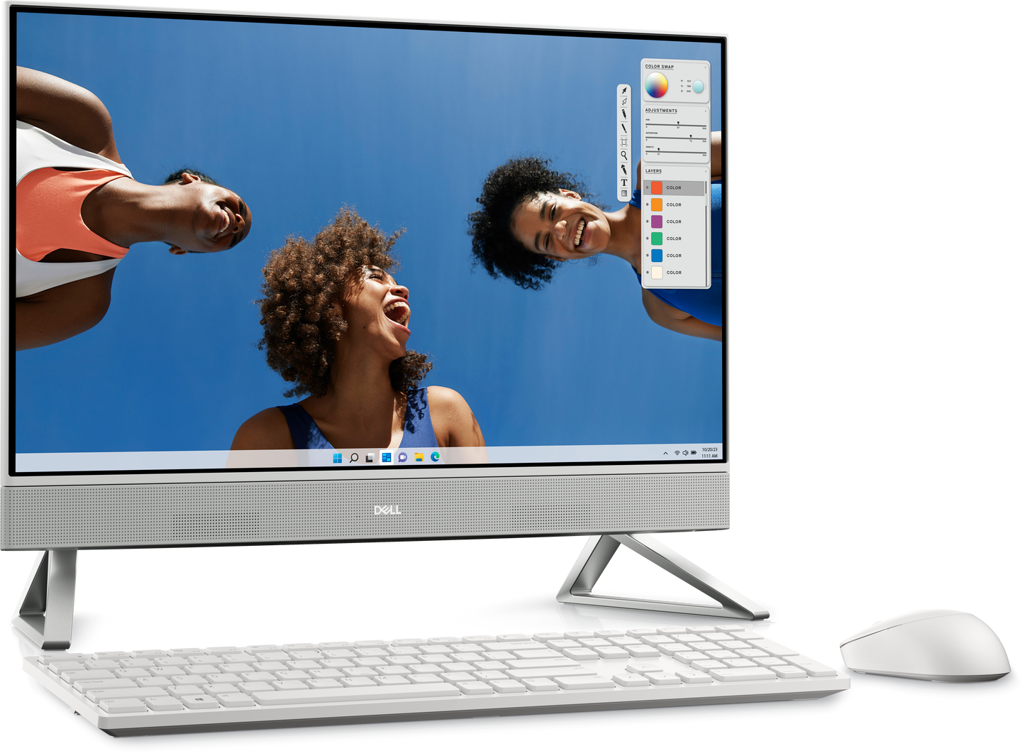 Dell Inspiron 5430 AIO Intel Core C7 150U 16GB RAM 1TB SSD 23.8-inch FHD Windows 11 Home Gray