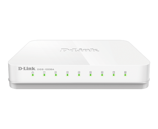 D-Link DGS-1008A 8-Port Gigabit Easy Desktop Switch