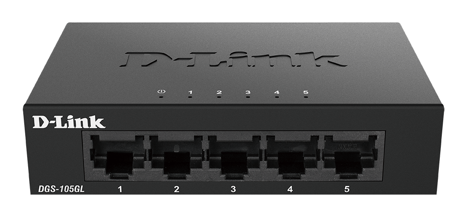 D-Link DGS-105GL 5-Port Gigabit Ethernet Switch